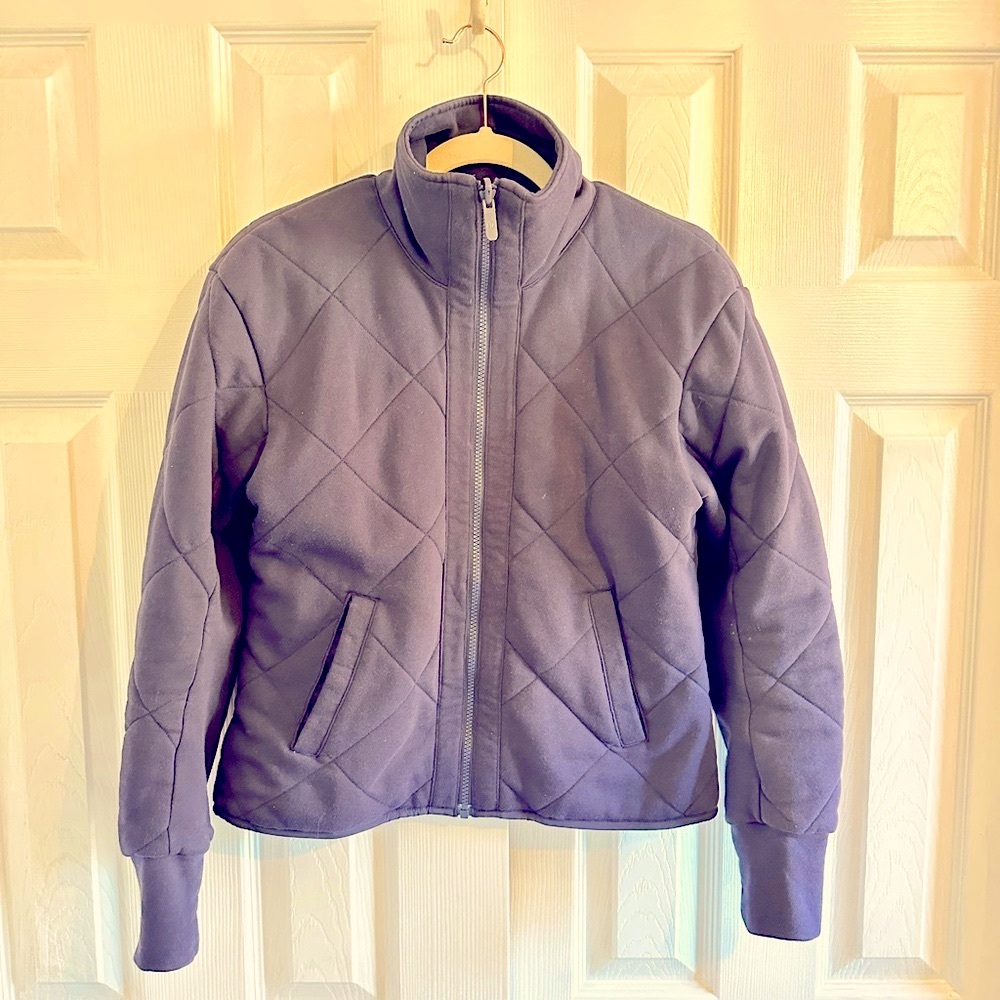 Navy Lululemon Bomber Jacket